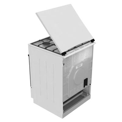 Shporet i kombinuar Gorenje GK6C5WF, 4 vatra, furrë elektrike, i bardhë