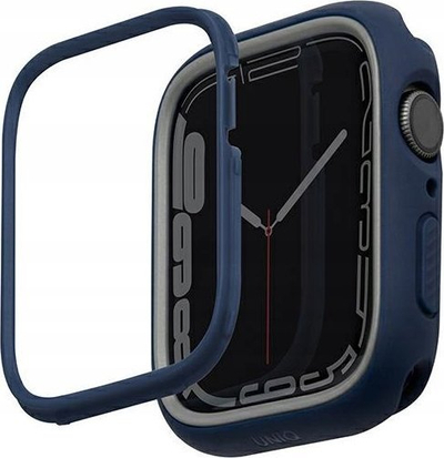Mbrojtëse UNIQ Moduo për Apple Watch 4 5 6 7 8 SE 44 45mm, TPU, blue grey