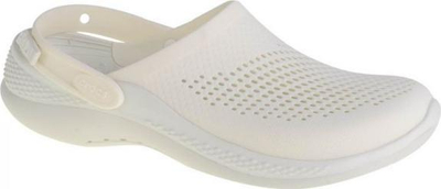 Sandale Crocs Literide 360 Clog për të rritur, me shkumë LiteRide, ngjyrë krem