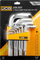 Set çelësa imbus JCB, 13 copë, 2-19 mm, metalik