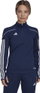 Bluzë stervitje për goca Adidas Tiro 23 League HS3483, me mëngë të gjata, me gjysmë zinxhir, blu e errët
