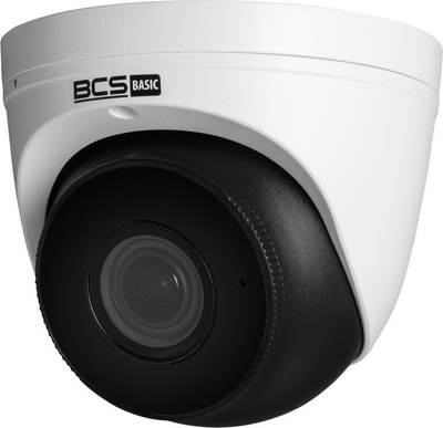 Kamerë IP BCS BCS-B-EIP45VSR3, 5 Mpx, lente motozoom 2.8–12 mm, e bardhë