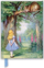 Ditar Flame Tree John Tenniel Alice and the Cheshire Cat, kopertinë e fortë, dizajn folio shumëngjyrësh
