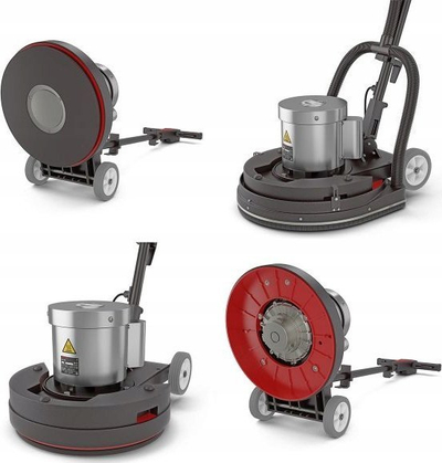 Makine lëmimi dyshemeje Menzer ESM 406 Dust Control, një disk, me kap pluhuri