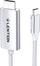 Kabllo USB C në HDMI Lention CU707, 4K 60Hz, 3m, argjendtë