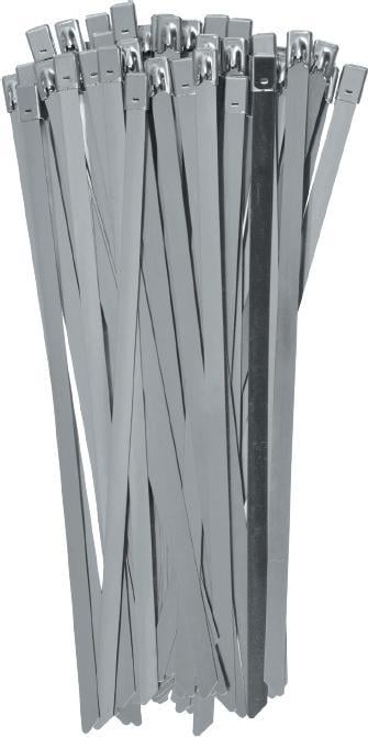 Lidhëse kabllosh metalike Yato YT-70567, 4.6x500mm, 100 copë, ngjyrë krom