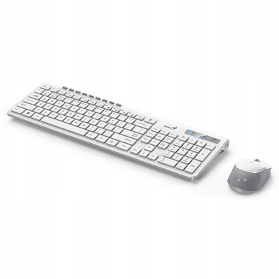 Set tastierë dhe mi Genius SlimStar 8230, wireless, 1200 DPI, i bardhë