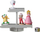 Loja balancuese Epoch Keep the Balance Castle Super Mario 07360, 4 figura, për kalamaj
