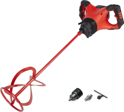 Mikser elektrik Rubi Rubimix-9 Supertorque, 1800W, 2 shpejtësi, i kuq