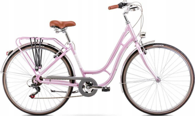 Biçikletë qyteti Romet Luiza Eco Version B 2023, 28", 6 marshe, rozë