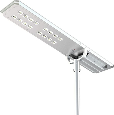 Llambë rruge diellore Powerneed Atlas, 8000LM, LED, ngjyrë argjendtë