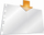 Futë dokumentesh DURABLE Document Sleeve A3, hapje lart, set 10 copë, transparente