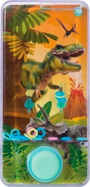 Lojë me uj me dorë Trifox Dinosaurs MIX, me unaza, me ngjyra të forta