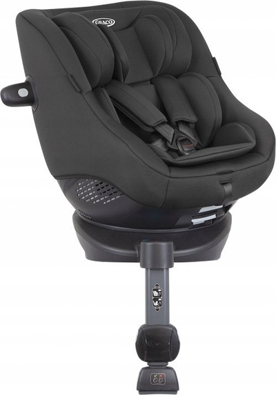 Ulëse makine Graco Turn2Me i-Size, që rrotullohet 360°, ISOFIX, e zezë