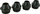 Set reduktoresh për makinë suvatuese Silver REDTYNK7MM, 7mm, 4 copë