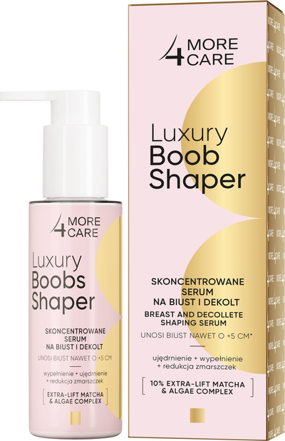 Serum për bust dhe dekolte More4Care Luxury Boob Shaper, 100ml, me matcha