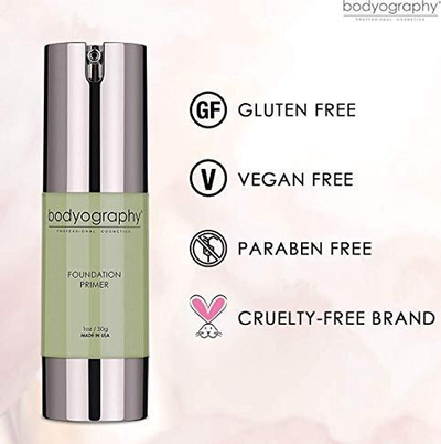 Bazë makijazhi Bodyography Foundation Primer Green, për neutralizim skuqjesh, për fytyrë, jeshile
