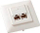 Prizë rrjeti Equip 125722, 2x RJ45, Cat 5e, e bardhë perlë