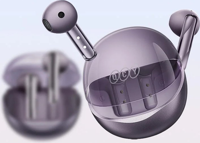 Kufje wireless QCY AilyBuds Clear T32, TWS, Bluetooth 5.3, vjollcë