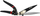 Gërshërë bari AWTools AW63080, 333 mm, koka rrotulluese