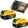 Полнач Dewalt DCB1104 и Батерии Dewalt DCB1104P2, 2 x 5.0 Ah