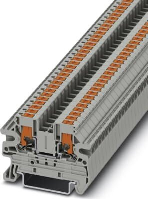 Borne kaluese Phoenix Contact PTV 2,5, Push-in, gri