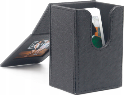 Kuti për foto LoveInstant, 100 foto 2x3", eco-leather, e zezë