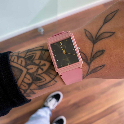 Orë për femra Casio Collection MQ-38UC-4AER (004), rozë