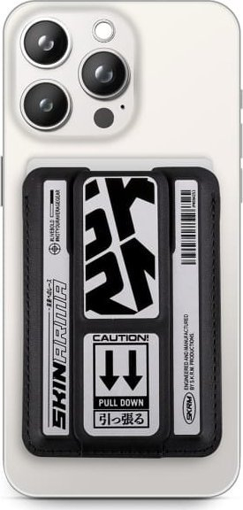Portofol karte me MagSafe Skinarma KADO Kira Kobai, me stand mbajtës, ngjyrë krom