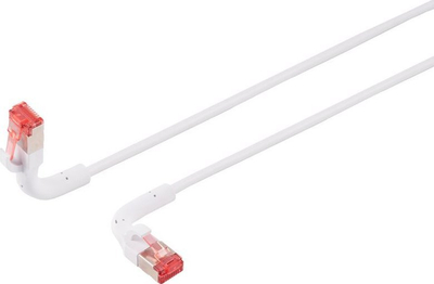 Kabllo rrjeti Lanview LV-6AFTP-FLEX-ANG-075W, Cat6A, me kënd 90°, gri