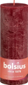 Qirinj pilier Bolsius Shine, set me 4 copë, 190x68mm, velvet red