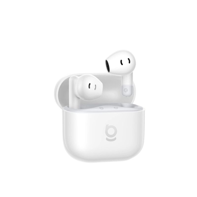 Kufje pa tela Baseus Bass BS2 Lite, Bluetooth 6.0, AI ENC, të bardha