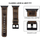 Rrip lëkure 4wrist për Apple Watch 38/40/41 mm, i kaftë