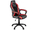 Karrige gaming DeLonghi Tracer GameZone GC33, lëkurë PU, deri 120kg, zi kuqe