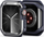 Mbrojtëse ore Dux Ducis Tamo për Apple Watch Series 10 46mm, PC edhe silikon, transparente blu