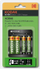 Karikues baterish Kodak USB Fast Charger, me 2x AA 750mAh, 2x AAA 300mAh, i bardhë