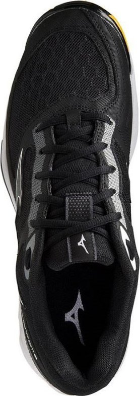 Atlete sportive Mizuno Wave Phantom 3 X1GA226044, me teknologji Wave, shollë non marking, të zeza