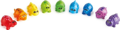 Set lodrash edukative Learning Resources Snap n Learn Dinos, 18 copa, për kalamaj 2+, shumëngjyrësh