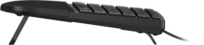 Тастатура HP 485 Comfort, со кабел, ергономска, црна