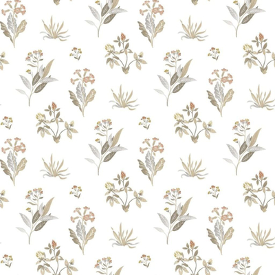 Letër muri Galerie Cottage Chic Floral 84010, e larshme, me lule, krem bezhë