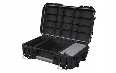 Kuti veglash Keter ROC PRO GEAR 2.0 Modular Organizer, sistem modular, trup i fortë, gri