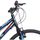 Biçikletë malore Tec Mountain Bike, 26", 21 marshe, blu e zezë e kuqe
