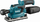 Lëmues orbitral Makita DBO380Z, 18V, pa furça, blu