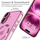 Mbulesë telefoni Tech-Protect MagFlex MagSafe për iPhone 16, transparente me rozë metalike