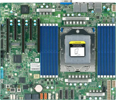 Motherboard Supermicro H13SSL-N, ATX, Socket SP5, ngjyrë jeshile