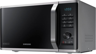 Furra mikrovalore Samsung Heat Wave Grill, 23L, 2100W, e argjendtë
