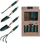 Set veglash kopshti Garden Tools, 4 copa, doreza druri, jeshile
