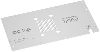 Bllok uji GPU Barrow ASUS ROG TUF 5080 5070 Ti, me backplate, RGB, i bardhë