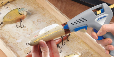 Pistoletë silikoni Dremel Glue Gun 910, 80W, me nxehtësi të lartë