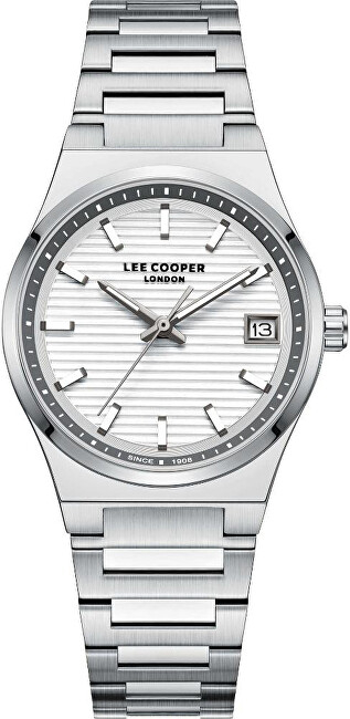 Orë dore për femra Lee Cooper LC08289.330, 32mm, metal, ngjyrë argjendi